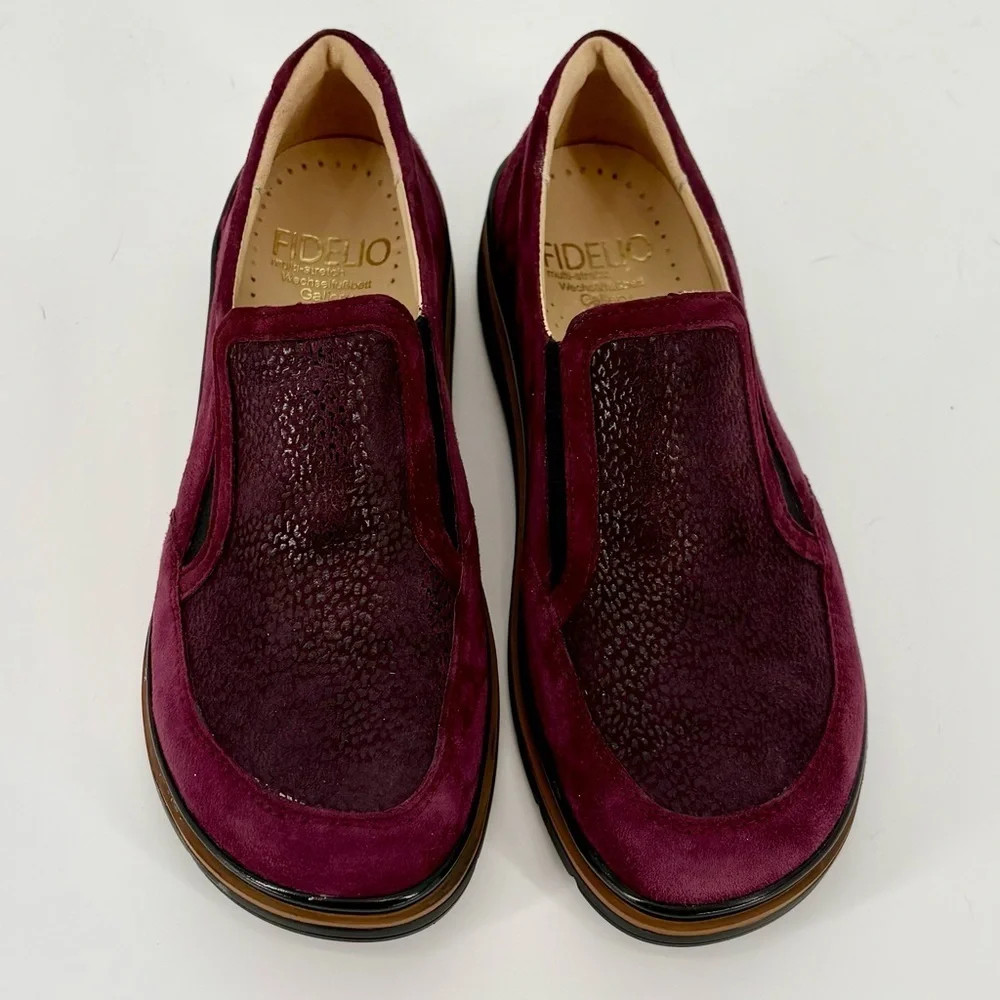 Fidelio Namir Slip On Vino Nubuck - Picture 3 of 13